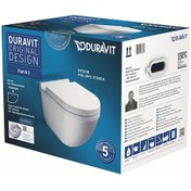 Resim Duravit Klozet Özel Kutulu Starck 3 Asmakapak Dahil45273900A1 
