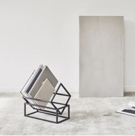 Resim df doffo.com.tr creative furniture designs Metal Dergilik Gazetelik Plak Tutucu Masa Üstü Metal Dergi Tutacağı 