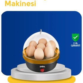 Resim Otomatik Kapanma Özellikli Yumurta Pişirme Makinesi 7 Kapasiteli Nemere 