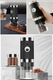 Resim Munico Taşınabilir Elektrikli Espresso Kahve Makineleri Tek Servis Mini Kahve Makinesi ve Fincan Kahve Pro 