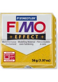 Resim Fimo Effect Polimer Kil 57G No 112 Glitter Gold 