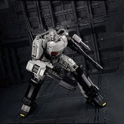 Resim TRANSFORMERS Megatron Robot Modeli - Çift Tabancalı, Hareketli Omuz ve Dizler, Savaş Duruşlu Bacaklar - Beyaz, Siyah, Kırmızı Renk Şeması - Diğer Transformers ile Uyumlu - Hayranlar için Koleksiyonluk Aksiyon Figürü, Doğum Günü Partisi Dekorasyonu - Transformers Tutkunları İçin Mükemmel Hediye, Fütüristik Robot Tasarımı, Detaylı Eklem Özellikleri 