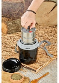 Resim Cooker 3146 Lüx 1,2 Litre Çelik Hazneli 3'lü Yemek Termosu Siyah 
