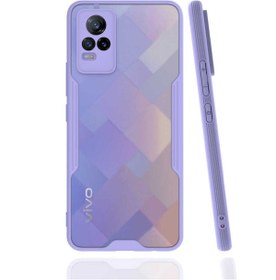 Resim Anka Cep Cep Telefonu Aksesuarları Vivo V21 Kılıf Ultra İnce Buzlu + Kablo Koruma + Ekran Koruma 
