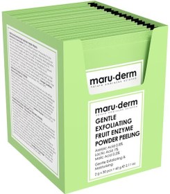 Resim Maruderm gentle exfoliating fruit enzyme powder peeling 60 g 
