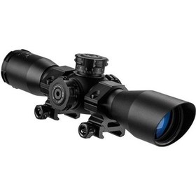 Resim Barska Contour 4x32 Ir Mil Dot Dürbün Siyah 