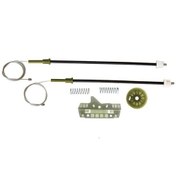 Resim Corsa D 2006-2010 Cam Kriko Teli Ön Sağ Set 