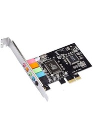 Resim KEEPRO Wozlo Pci-e Ses Kartı 5.1 Kanal Pcı Express X1 Masaüstü Pc Ses Kartı 