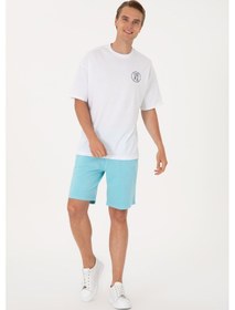 Resim U.s. Polo Assn. Erkek Aqua Şort Örme 50298037-vr007 Aqua 