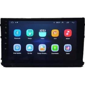 Resim Volkswagen Polo / Transporter T7-T8 / Crafter 2018 9 inç 6-128 GB PRO Android Carplay Multimedya 