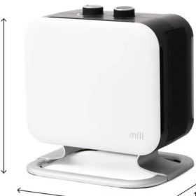 Resim Mill Compact Fanlı Isıtıcı 1800W - Beyaz 