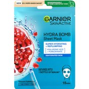 Resim Garnier Nem Bombası - Canlandırıcı Kağıt Yüz Maskesi 