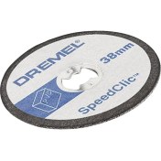 Resim 38 mm Plastik Kesme Diski 5 Adet Speedclick 