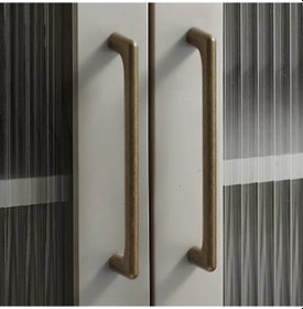 Resim Willowhaven Retro Mobilya Tutamakları 8 Adet Bronz 192mm Aralıklı 16 Vida Hediyeli Bronz 