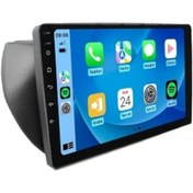 Resim Fiat Fiorino 2005-2024 4gb Ram 64gb Hafıza 8 Çekirdek Carplay Kamera Android Multimedya 9" 