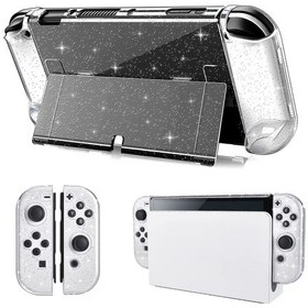 Resim Nintendo Switch Oled Parlak Kristal Koruyucu Kılıf İçin Uygundur 