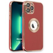 Resim Apple Iphone 13 Pro Max Kılıf Flash Stamp Kırmızı Microsonic
