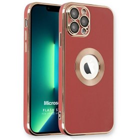 Resim Apple Iphone 13 Pro Max Kılıf Flash Stamp Kırmızı 