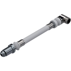 Resim DESIPHON Asma Klozet Esnek Taharet Borusu Krom Uçlu Dirsekli 