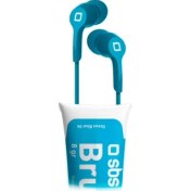 Resim Sbs 15537 Teearpaıntb Brush Mikrofonlu 3,5 mm Jack'lı Mavi Mikrofonlu Kulaklık 