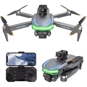 Resim A17 Drone Engel Kaçınma Wifi Fpv Kamera Optik Akış Katlanabilir Uzaktan Kumandalı Drone 