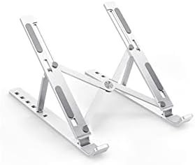 Resim teknosepetim Macbook Laptop Bilgisayar Standı Notebook Özel Yükseltici Stand Tablet Tutucu Ayarlı Metal metal stand 
