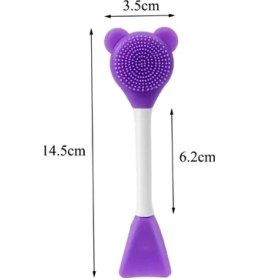 Resim Belle Fusion Mey Ithalat® Cilt Bakım Fırçası ve Maske Spatulası 