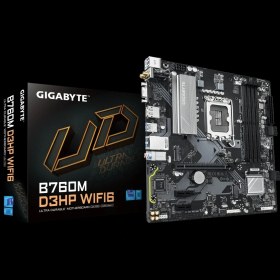 Resim Gıgabyte B760M D3HP Wıfı6, 4xddr5, 2xm.2, Dp, Hdmı, Vga, Wi-Fi 6e, Bluetooth V5.3, 12-13.14.nesil, LGA1700 Soket, Anakart 