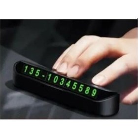 Resim Acılır Kapanabilir Numaratör Ön Torpido Üstü Telefon Numaralığı 