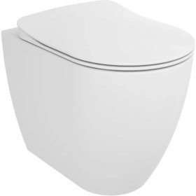 Resim Creavit FE350 Free Duvara Dayalı Tek Klozet ve Yavaş Kapanan Kapak 