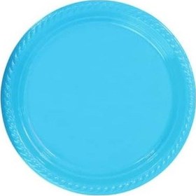 Resim - Mavi Tabak 25 Adet 22 Cm Açık 