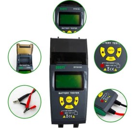 Resim Duoyı DY3015C Dijital Çok Fonksiyonlu Yazıcılı Araba Akü Test Cihazı 