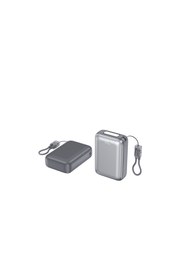 Resim shaza NEXA Serisi 20.000 Mah Kendinden Kablolu Powerbank - Gri 