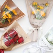 Resim 5 adet Kraft Kağıt Çiçek Sarma Levhaları - Dayanıklı Plastik, Düğünler, Etkinlikler, Kendin Yap Hediyeler, Sevgililer Günü ve Anneler Günü için Şık Buket Dekorasyonu | Mutlu Her Gün ve Mutlu Her Zaman Tasarımlar | Şık Düzenlemeler için Çiçekçi Malzemeleri, Buket Aksesuarları 