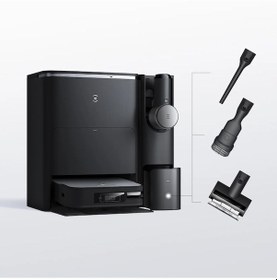 Resim Ecovacs Deebot X2 Combo Akıllı Robot Süpürge Siyah 