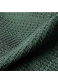 Resim Nira Yeşil %100 Pamuk Yüksek Kalite Tek Kişilik Pike Yeşil 