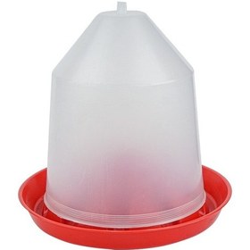 Resim TavPet Şeffaf Plastik Tavuk Yer Yemliği 5 Kg. 