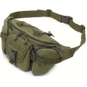 Resim Willowhaven Wuıng Taktiksel Bel Çantası Dayanıklı Polyester Çok Cepli Ayarlanabilir Siyah Siyah 