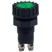 Resim Aksa Yeşil Ikaz Lambası KLEMENSLI.2W Ampüllü - 13-001/Y 