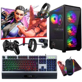 Resim TURBOX Tx500 I7 4770 16gb Ram 256gb Ssd 4gb R7 240 23.8 Curved Oyun Hazır Sistem 