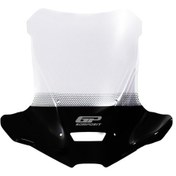 Resim GP Kompozit Honda NC 700 X / NC 750 X 2016-2020 Uyumlu Baskılı Ön Cam Şeffaf 51 cm 
