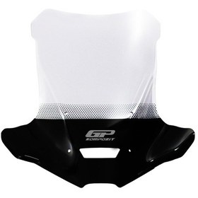 Resim GP Kompozit Honda NC 700 X / NC 750 X 2016-2020 Uyumlu Baskılı Ön Cam Şeffaf 51 cm 
