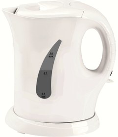 Resim AboutThePerfect Beyaz 1,0 L Kaplı Çelik Su Kazanı, Sık Kullanım İçin Uygun 