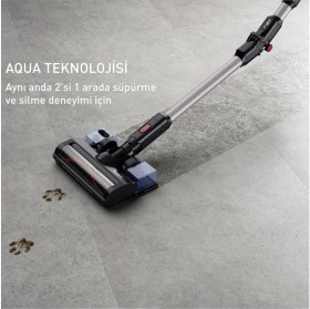 Resim Tefal Şarjlı Dikey Süpürge - Yüksek Emiş Performansı ve Kolay Manevra 