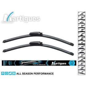 Resim MARTIGUES Muz Sılecek Audı A4 2003 2007 A6 2001 2004 Mercedes Benz C Class Clc 550+550mm 90259 Inw018130 