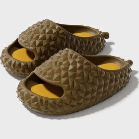 Resim Love Home Durian Terlik Kadın Yaz Ev Kapalı Eva Kalın Tabanlı (Yurt Dışından) 