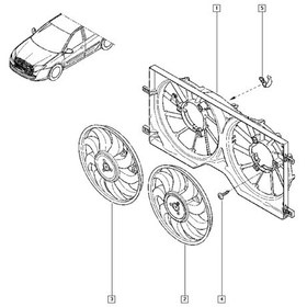 Resim Fan Motoru Laguna Iıı 214817541R 