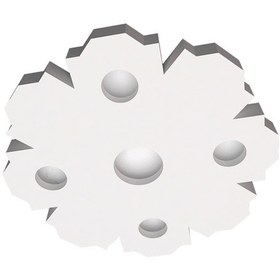 Resim Motifpiyer Tavan Spot Göbek Tsg-duz-14-selcuklu-56cm Çap 