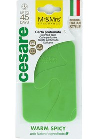 Resim Cesare Kart - Oto Araç Kokusu, Asma Kart Kokusu - Warm Spicy 