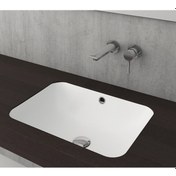 Resim Bocchi Scala Tezgahaltı Lavabo 55 CM Mat Beyaz 1006-002-0125 
